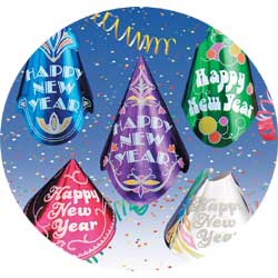 traditional new years party hats
