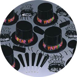 black magic assortment 88689-50 new years party kit