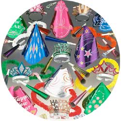 cabaret assortment 88670-50 new years party kit