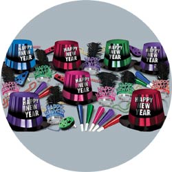 entertainer assortment 88263-50 new years party kit