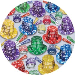 gem-star assortment 88906-100 new years party kit