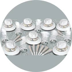 la swing silver assortment 88807-S50 new years party kit