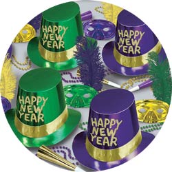 masquerade assortment 88588-50 new years party kit