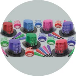 mirage assortment 88835-50 new years party kit