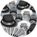 new years party kits chairman silver assortment 88939-s50