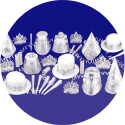 silver dollar assortment 88891-50 new years party kit