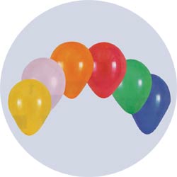 latex balloons 9 inch