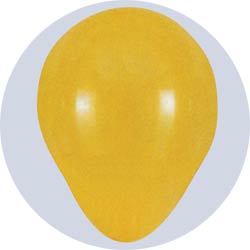 yellow latex balloons