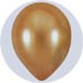 pearlized gold latex balloons
