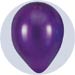 pearlized purple latex balloons