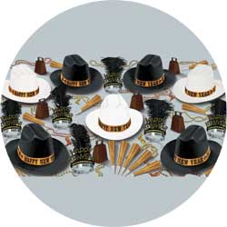 western nights assortment 88678-50 new years party kit